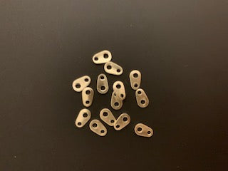 A Pack of 50 to 75 Pcs.  Gold Finish And  Silver Plated, Handmade Connector Available  