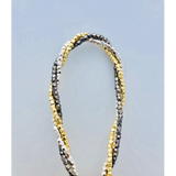 One Strand of Brass Nuggets, Brushed Finish, Choice of 3 Colors (Gold Finish, Silver, Gunmetal) AND 5 Sizes: 2, 2.5, 4, 5, 6, 7,8mm. | Purity Beads