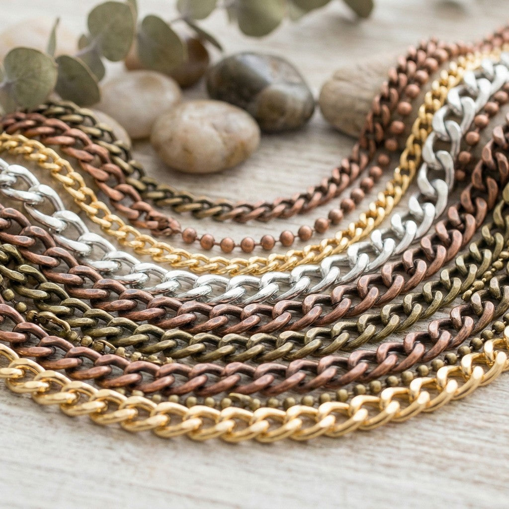 Robbe Base Chain Sample Base Metal Findings/Chains - Chains – Puritybeads