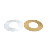 Round Circular Findings (Gold Plated/Silver Plated) | Purity Beads