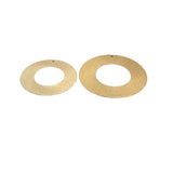 Round Circular Findings (Gold Plated/Silver Plated) | Purity Beads