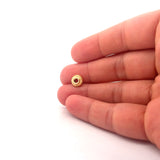 Decorative Gold Beads ,Gold Finish and Silver Plated Beads, E-coated Beads |