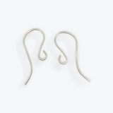 French Ear Wire | 925 Sterling Silver Ear Wires | 0.28mm (0.71mm) 14 Pcs Per Pack | EW10SS