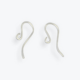 French Ear Wire | 925 Sterling Silver Ear Wires | 0.28mm (0.71mm) 14 Pcs Per Pack | EW10SS