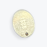 925 Sterling Silver Oval Disc | 15Pcs Per Pack | Size: 7.3X5.5mm Hole Size is 0.8mm | X6SS