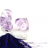 Faceted Light Purple Amethyst Cushion Beads – Natural Amethyst Gemstone Beads for Jewelry Making (3 Beads)