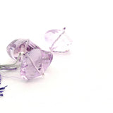 Faceted Light Purple Amethyst Cushion Beads – Natural Amethyst Gemstone Beads for Jewelry Making (3 Beads)