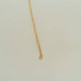 14K Gold-Filled Romb Link Cable Chain by the Foot | 2.4x2.9mm Real Gold Filled Geometric Chain | Bulk Chain for Jewelry Making, 1 Foot.