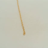 14K Gold-Filled Romb Link Cable Chain by the Foot | 2.4x2.9mm Real Gold Filled Geometric Chain | Bulk Chain for Jewelry Making, 1 Foot.