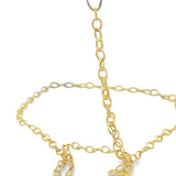 Gold Plated Brass Chain | Oval Cable Chain | Gold Plated and Electroplated Chain | Size: 2.9mmX4.5mm |  1 Foot