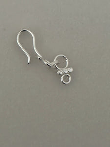 3 Sets of Sterling Silver Hook / S -Lock Extension #H8SS