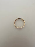 14 k Gold Filled Hammered Ring Available three Size 6,7,8.