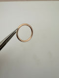 14k Gold Filled Plain ring Available Three Size 6,7,8