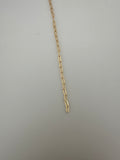 14K Real Gold filled  Flat oval cable chain Size: 3.5mmX5.3mm #CHN14GF