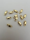 12 pieces  in Gold Finish Lobster  Clasps Size :12mmX5mm#CL5BMGO