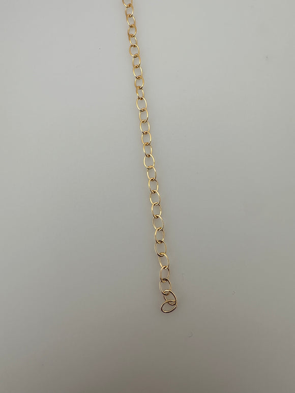 14K Real Gold Filled Rolo Chain Link #CHN18GF
