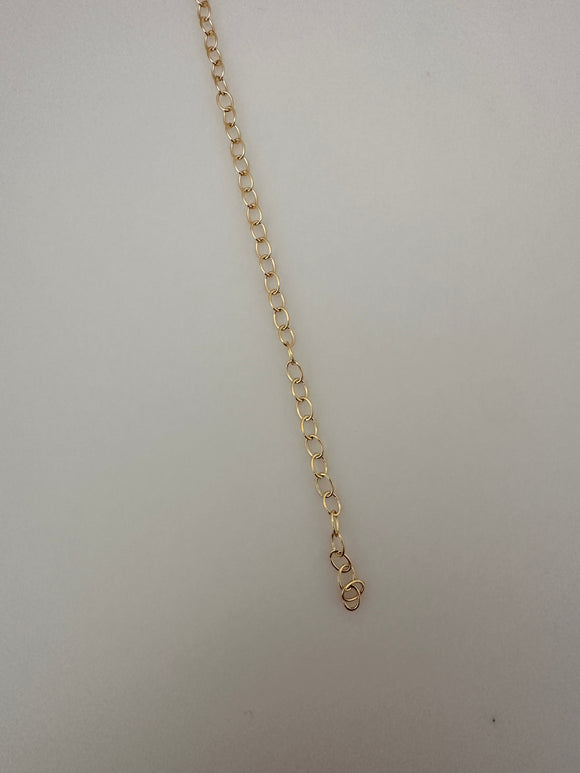 14KReal Gold Filled Oval Cable Chain #CHN8GF