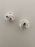 925 Sterling Silver Beads | Round Beads | 2Pcs. Per Pack | Silver Bead | Sizes: 10mm. #B29SS