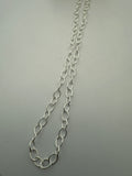 925 Sterling silver chain Oval Cable Size: 4.1mmX5.4mm | 1 Foot