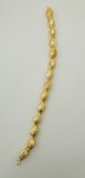 1 Strand of Decorative Gold Finish Handmade  Bead, E-coated Beads Size :15mmX10mm#B161BMGO