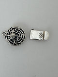 Sterling Silver Spider Clasp/Box Silver  One pcs Size :26mmX17mm C9SS