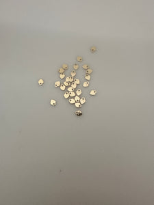 14KGold Filled Finding 3.5mm Heart shape Finding (25Pcs In A Pack) #X11GF