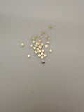 14KGold Filled Finding 3.5mm Heart shape Finding (25Pcs In A Pack) #X11GF