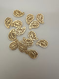 A Pack of   8 to 10 Pcs.Gold Finish   Silver Plated, E-coated, Brushed Finish,    Component  We Offer Two Size  28mmX17mm,19mmX12mmm.