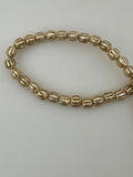 1 Strand of Gold Finish Beads | Fancy Beads | Anti Tarnish Beads | Melon Beads | Light Weight Beads | Diamond Cut Beads | Size is: 5mm