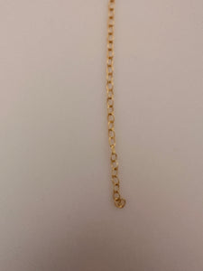 14K Real Gold Filled Chain link oval Cable Chain | 3Feet ling Chain | Size : 3.5mmX2.6mm #CHN3GF