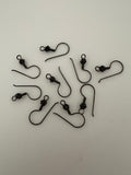 Pack of 30Pcs. Silver plated, And Gold Finish Gunmetal,E-Coated, Handmade Ear-wire Size:  20 Gauge, 25 mm Long, 6mm bead