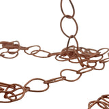 Oval Shaped, Egg Shape, Marquise shape Fancy Chain, Gold finish And Silver Plated, E-coated, Designer's Chain. 1 Foot | Purity Beads