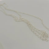 Sterling Silver Cable Chain size: 3mmX2.45mm |  1 Foot | CHN35SS