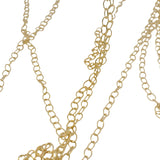 14K Real Gold Filled Chain link oval Cable Chain | 1 Foot long Chain | Size: 3.5mmX2.6mm