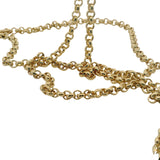 Round Rolo Half Round  Cable Chain 4mm Light Yellow Gold Finish Necklace Chain | Dainty Gold Cable Chain for Jewelry Making.