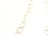 Sterling Silver Chain, Oval Cable Patterned , 1 Foot, size 9.5mmX5.8mm, CHN22SS | purity beads