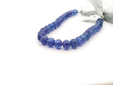 Natural Blue-Violet Tanzanite 8mm Round Beads Strand – Genuine Tanzanite Gemstone Beads for Jewelry Making (30 Beads)