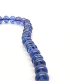 Natural Blue-Violet Tanzanite 8mm Round Beads Strand – Genuine Tanzanite Gemstone Beads for Jewelry Making (30 Beads)