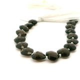 Smoky Quartz Faceted Oval Beads ~10×8 mm | 20 Beads per Strand