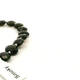 Smoky Quartz Faceted Oval Beads ~10×8 mm | 20 Beads per Strand