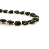 Smoky Quartz Faceted Oval Beads ~10×8 mm | 20 Beads per Strand