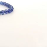 Tanzanite Gemstone Beads Strand, Natural Violet Blue Round 6mm Beads, 38 Beads