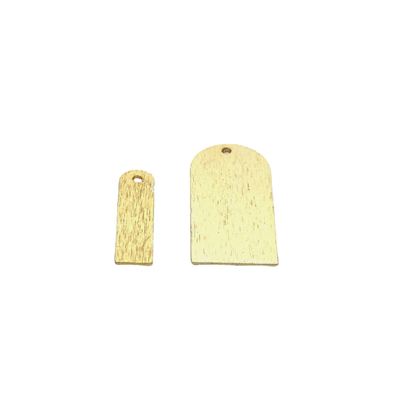 1 pack of 10 to 20 Pcs. Available in 2 colors- Gold Finish, Silver Plated Brushed Finish, E-coated, Copper Ear Findings.