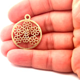 Pendant/Charm Findings (Gold Finished/Silver Plated) | Purity Beads