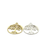 Tree of Life Pendent (Gold Finished/Silver Plated) | Purity Beads