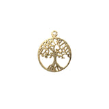 Tree of Life Pendent (Gold Finished/Silver Plated) | Purity Beads