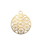 Fancy Pendent/Charm Silver Plated or Gold Finish Fancy Pendent, E-coated, Jewelry Component. | Purity Beads.