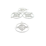 Fancy Pendent/Charm Silver Plated or Gold, E-coated. | Purity Beads