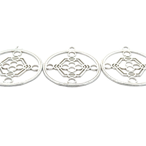 Fancy Pendent/Charm Silver Plated or Gold, E-coated. | Purity Beads