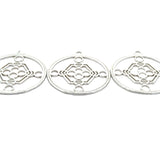 Fancy Pendent/Charm Silver Plated or Gold, E-coated. | Purity Beads